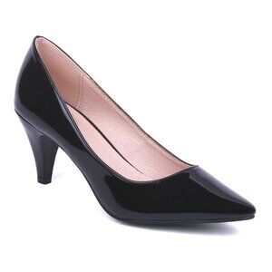 BLACK Classic Women Pumps Pointed Toe Shoes